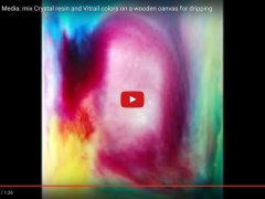 Mixedmedia-crystal resin,vitrail