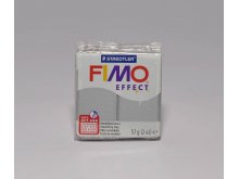 Fimo effect 81 metallic silver 56g