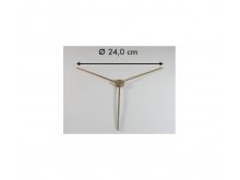 Podloška križ 3 kraka pr.12,5cm