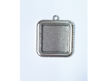 Medaljon metalni 3,5x3,5cm