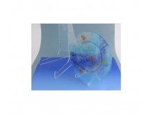 Stalak plexiglass H 35cm