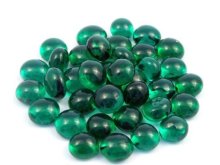 Stakleni kamenčići 17-20 mm Green 100g