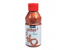Glitter gel copper 250ml