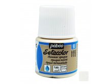 Boja za tkaninu svjetlucava Ivory 45ml