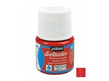 Boja za tkaninu svjetlucava Red passion 45ml