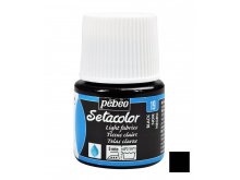 Boja za tkaninu prozirna Black 45ml