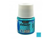 Boja za tkaninu glitter Turquoise 45ml
