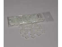Stakleni mozaik 10x10mm 80g white