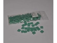 Stakleni mozaik 10x10mm 80g turquoise