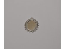 Medaljon metalni 3x4cm