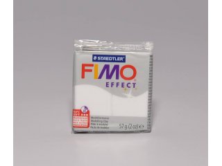 Fimo effect 052 glitter white 56g