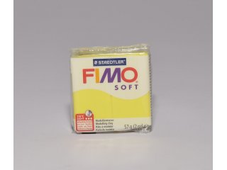 Fimo soft 8020-10 lemon yellow 56g
