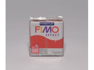 Fimo effect 202 glitter red 56g