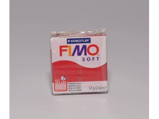 Fimo soft 8020-26 cherry red 56g