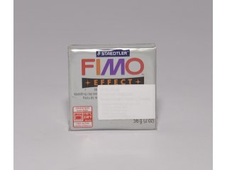 Fimo effect 812 glitter silver 56g
