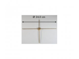 Podloška križ 4 kraka pr.12,5cm