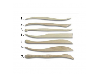 Modelirka drvena 20cm, pojedinačno