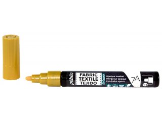 Marker za tkaninu zlatni 4mm