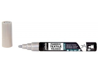 Marker za tkaninu srebrni 4mm