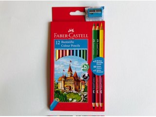 Drvene Boje 12+3 boje+šiljilo Faber Castell
