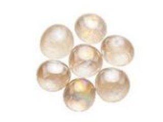 Stakleni kamenčići 17-20 mm Crystal Clear Irid. 100 g