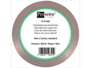 Bakrena folija crna 5,6 mm