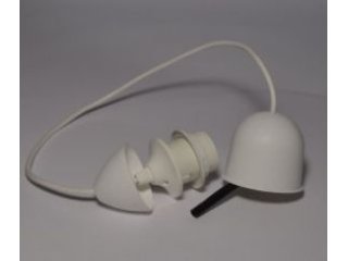 Luster grlo bijelo E-27, 80cm