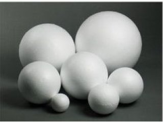 Stiropor kugla 70 mm