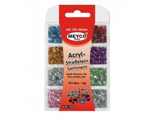 Ukrasni kamenčići 16g 2-4mm razne boje