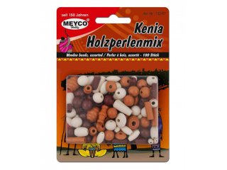 Perle drvene Kenia 100/1