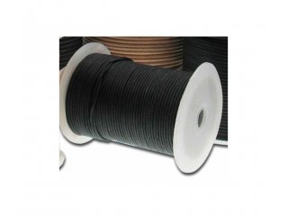 Traka za nakit kožna crna 100cm