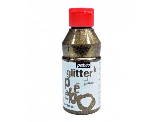 Glitter gel bronze 250ml