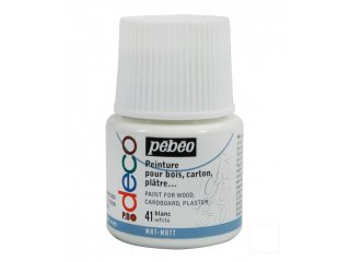 Dekorativna boja mat White 45ml