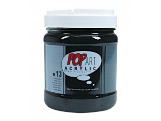 Pop art akril 700ml Mars black