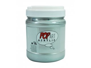 Pop art akril 700ml Silver