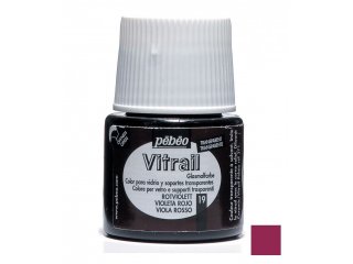 Boje za Vitrail Red violet 45ml
