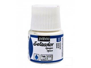 Boja za tkaninu pokrivna White titanium 45ml