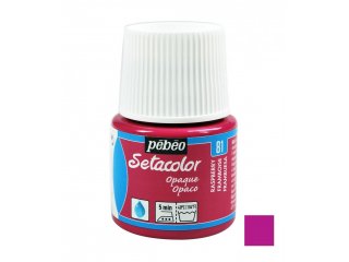 Boja za tkaninu pokrivna Rasberry 45ml