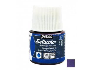 Boja za tkaninu svjetlucava Plum 45ml