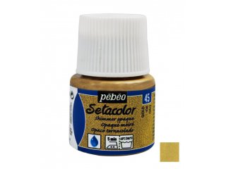 Boja za tkaninu svjetlucava Gold 45ml