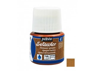 Boja za tkaninu svjetlucava Copper 45ml