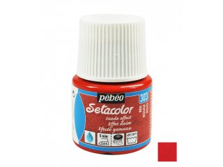 Boja za tkaninu efekt umjetne kože Red 45ml