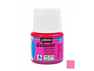 Boja za tkaninu fluorescentna Pink 45ml