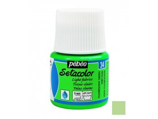 Boja za tkaninu fluorescentna Green 45ml