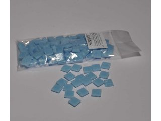 Stakleni mozaik 10x10mm 80g pastel blue