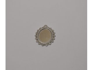 Medaljon metalni 3x4cm