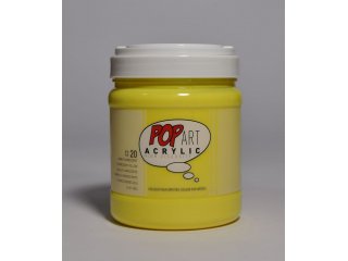 Pop art akril 700ml Fluo yellow