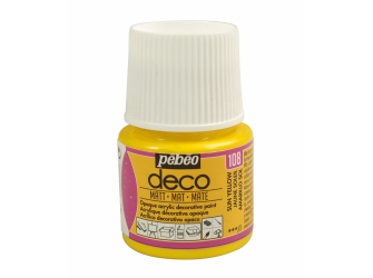 Dekorativna boja mat sun yellow 45ml