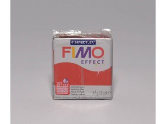 Fimo effect 202 glitter red 56g