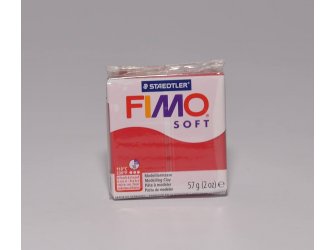 Fimo soft 8020-26 cherry red 56g